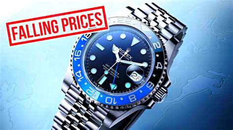 do rolex lose value|why are rolex prices falling.